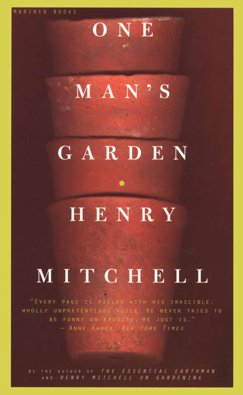 Book cover of One Man's Garden