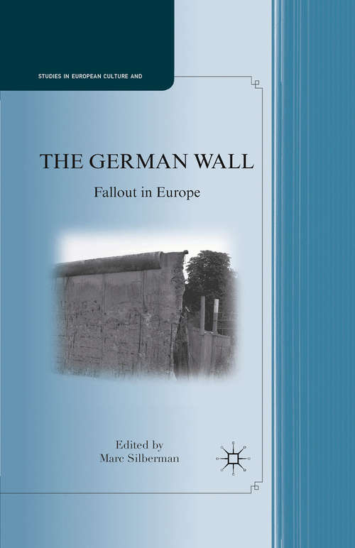 Book cover of The German Wall