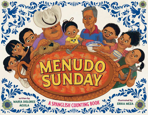 Book cover of Menudo Sunday: A Spanglish Counting Book