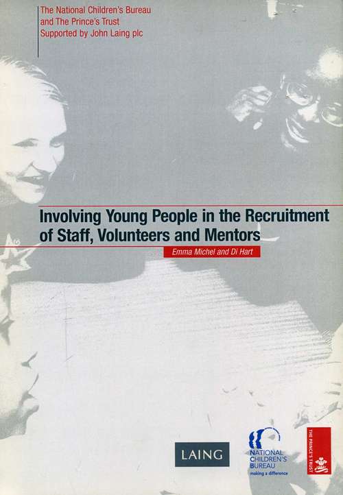 Book cover of Involving Young People in the Recruitment of Staff, Volunteers and Mentors (PDF)