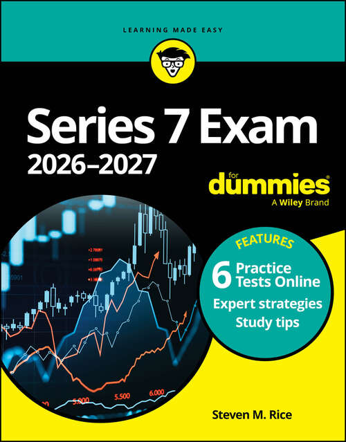 Book cover of Series 7 Exam 2026-2027 For Dummies