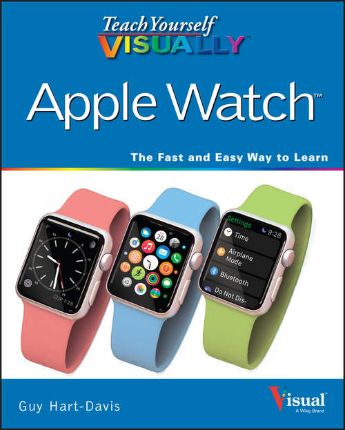 Book cover of Teach Yourself VISUALLY Apple Watch