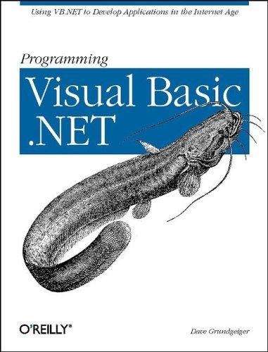 Book cover of Programming Visual Basic .NET