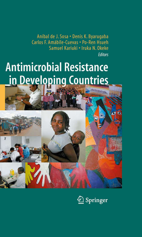 Book cover of Antimicrobial Resistance in Developing Countries