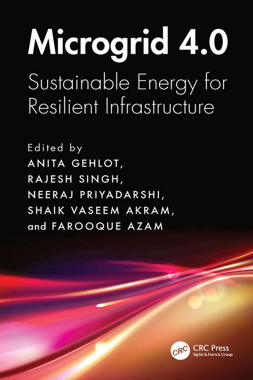 Book cover of Microgrid 4.0: Sustainable Energy for Resilient Infrastructure (1)