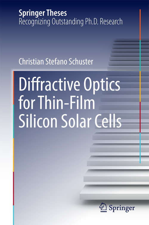 Book cover of Diffractive Optics for Thin-Film Silicon Solar Cells