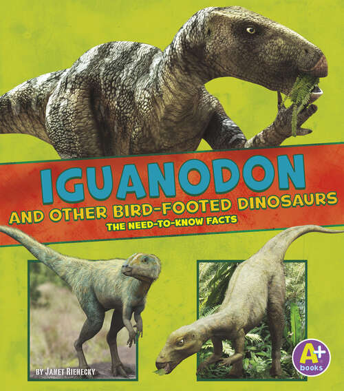 Book cover of Iguanodon and Other Bird-Footed Dinosaurs: The Need-to-know Facts (Dinosaur Fact Dig Ser.)