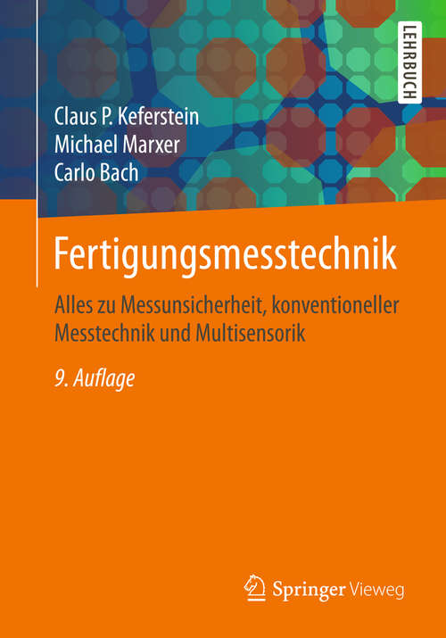 Book cover of Fertigungsmesstechnik