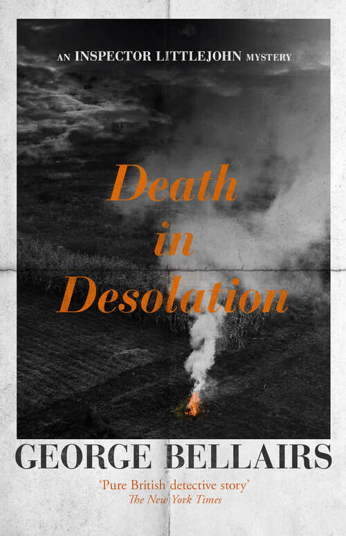 Book cover of Death in Desolation (The Inspector Littlejohn Mysteries)