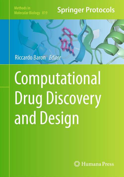 Book cover of Computational Drug Discovery and Design