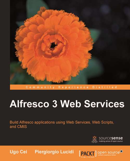 Book cover of Alfresco 3 Web Services