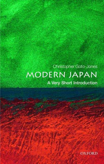 Book cover of Modern Japan: A Very Short Introduction