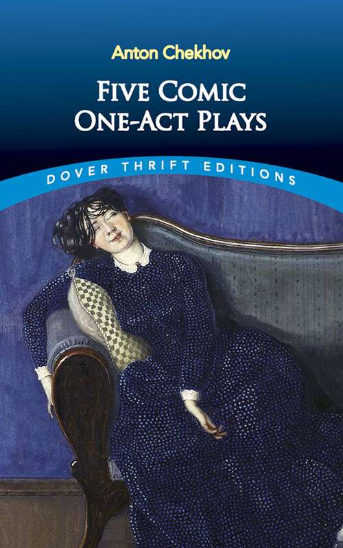 Book cover of Five Comic One-Act Plays (Dover Thrift Editions Ser.)