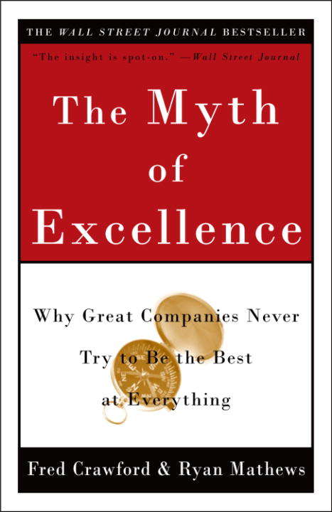 Book cover of The Myth of Excellence