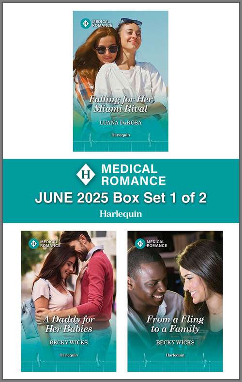 Book cover of Harlequin Medical Romance June 2025 - Box Set 1 of 2
