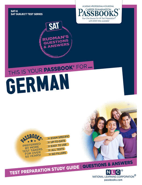 Book cover of GERMAN: Passbooks Study Guide (College Board SAT Subject Test Series: Clep-45)