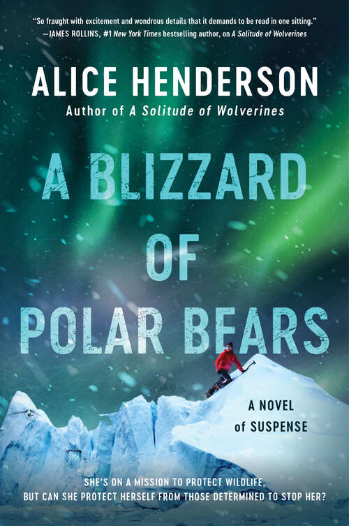 Book cover of A Blizzard of Polar Bears: A Novel of Suspense (Alex Carter Series #2)