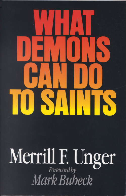 Book cover of What Demons Can Do to Saints (New Edition)