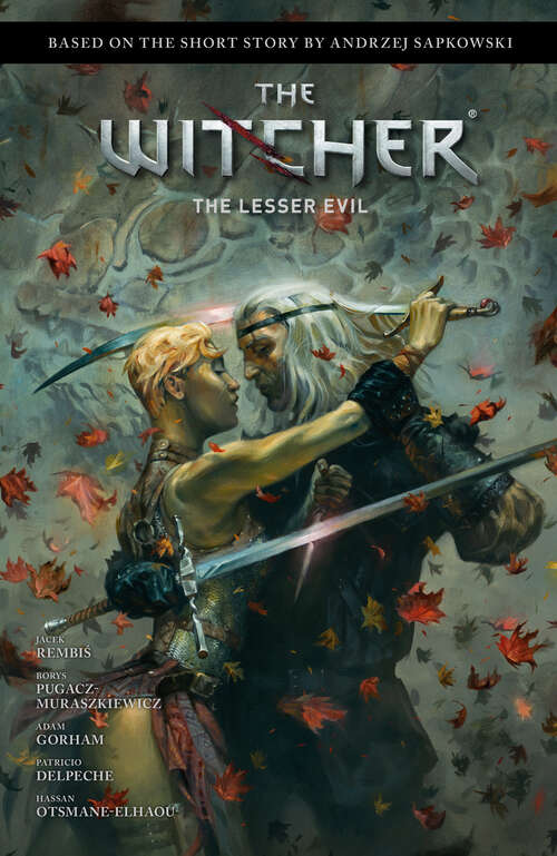 Book cover of Andrzej Sapkowski's The Witcher: The Lesser Evil