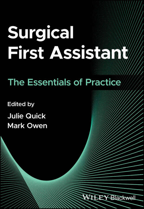 Book cover of Surgical First Assistant: The Essentials of Practice