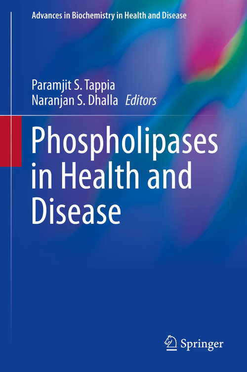 Book cover of Phospholipases in Health and Disease