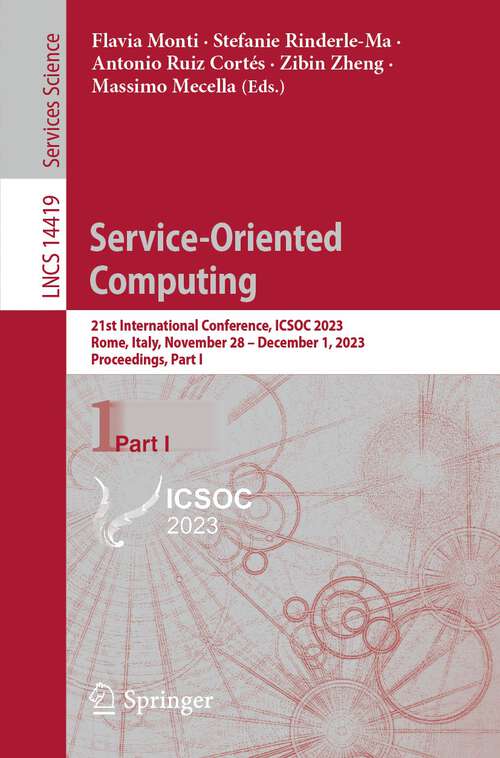 Cover image of Service-Oriented Computing