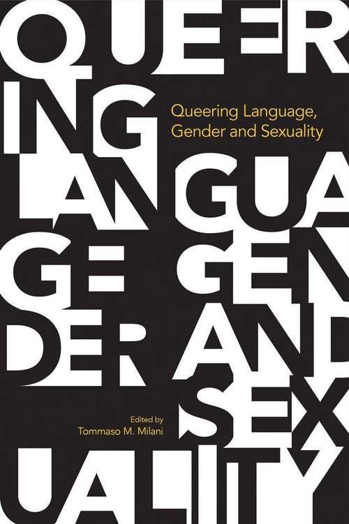 Book cover of Queering Language: Gender and Sexuality