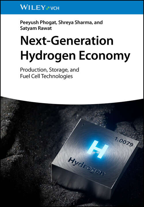 Book cover of Next-Generation Hydrogen Economy: Production, Storage, and Fuel Cell Technologies