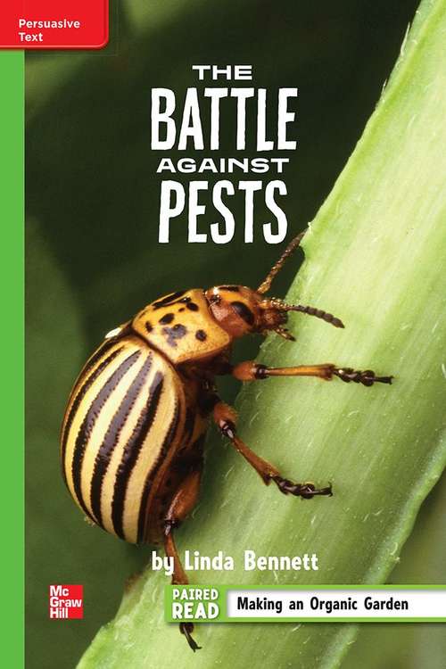 Book cover of The Battle Against Pests [Beyond Level, Grade 4]