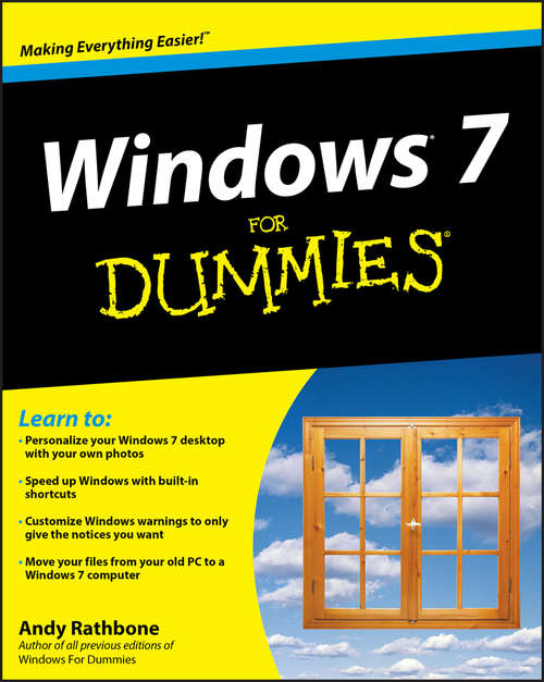 Book cover of Windows 7 For Dummies