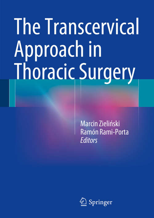 Book cover of The Transcervical Approach in Thoracic Surgery