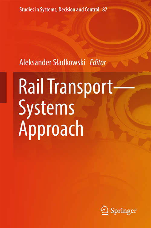 Book cover of Rail Transport—Systems Approach