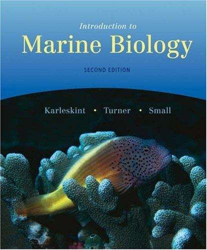 Book cover of Introduction To Marine Biology