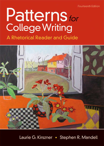 Book cover of Patterns for College Writing