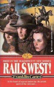Book cover of Rails West!