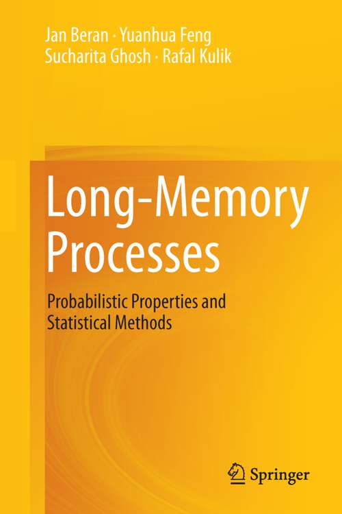 Book cover of Long-Memory Processes: Probabilistic Properties and Statistical Methods