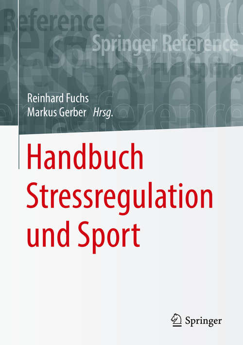 Book cover of Handbuch Stressregulation und Sport
