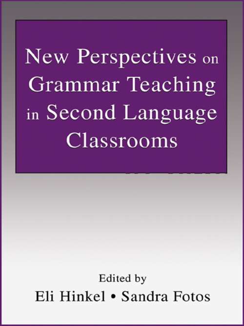 Book cover of New Perspectives on Grammar Teaching in Second Language Classrooms