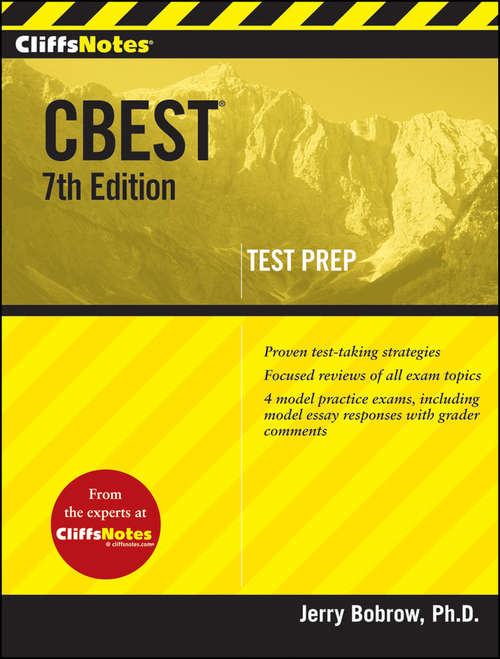 Book cover of CliffsNotes CBEST, 7th Edition