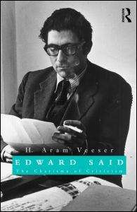 Book cover of Edward Said: The Charisma of Criticism