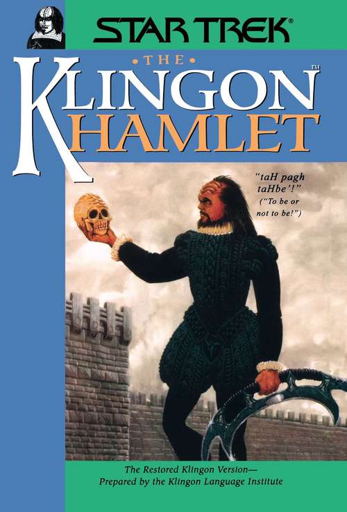Book cover of The Klingon Hamlet (Star Trek)
