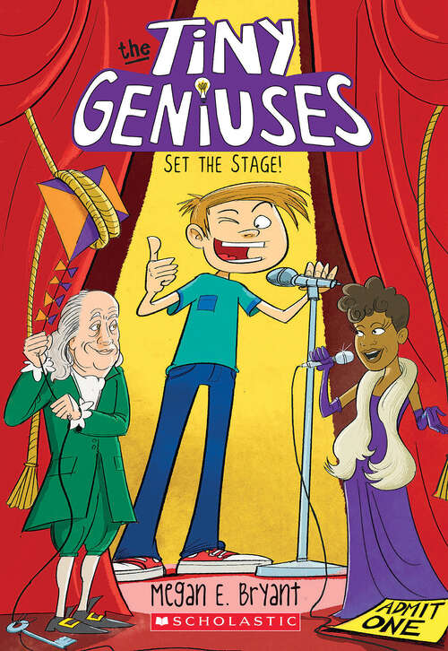 Book cover of Set the Stage! (Tiny Geniuses #2)