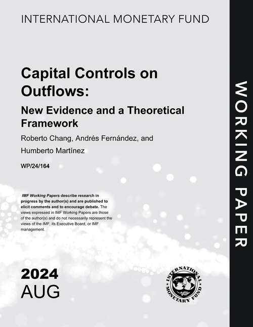 Book cover of Capital Controls on Outflows: New Evidence and a Theoretical Framework