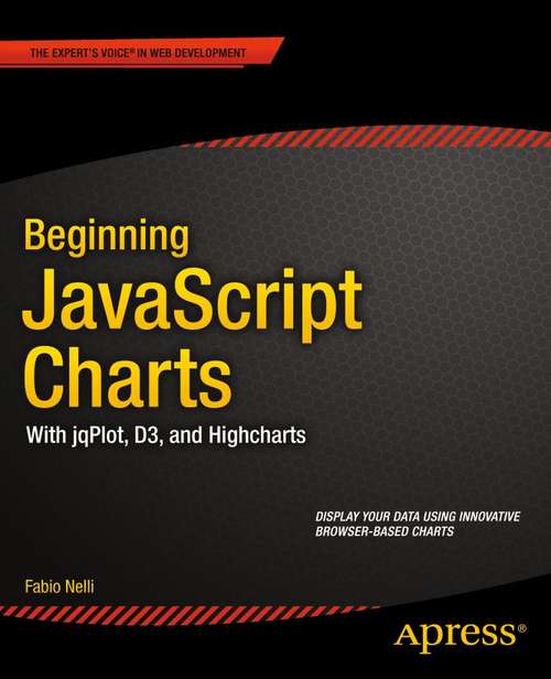 Book cover of Beginning JavaScript Charts