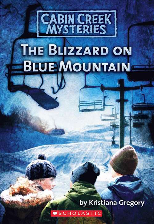Book cover of The Blizzard on Blue Mountain (Cabin Creek Mysteries)