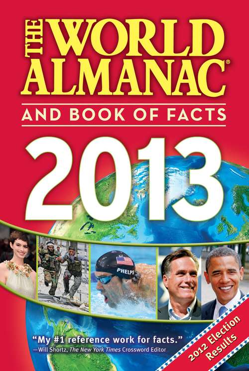 Book cover of The World Almanac and Book of Facts 2013