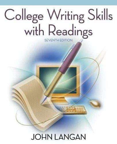 College Writing Skills with Readings (7th edition)
