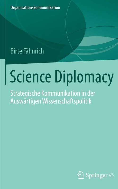 Book cover of Science Diplomacy