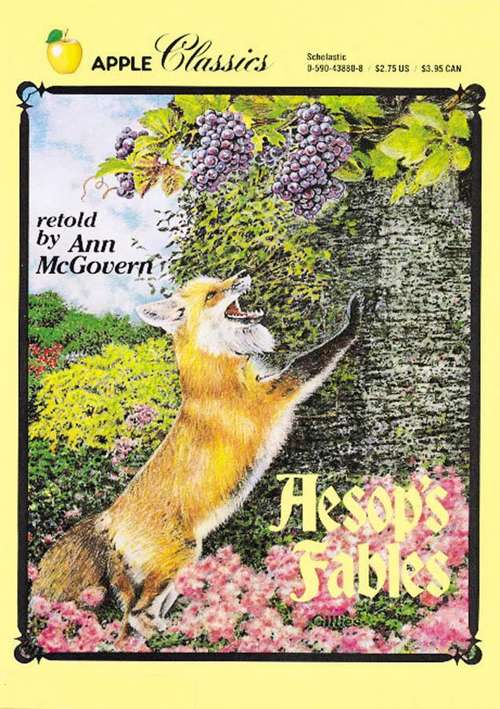 Book cover of Aesop’s Fables
