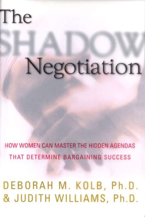 Book cover of The Shadow Negotiation